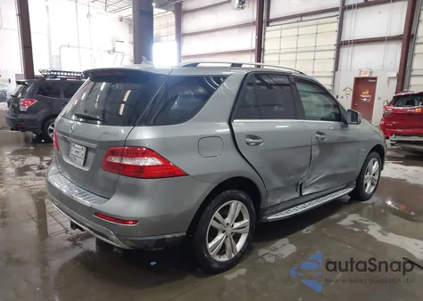 2012 Mercedes-Benz Ml 350 Bluetec 4Matic from USA, damaged, VIN 4JGDA2EB3CA033749